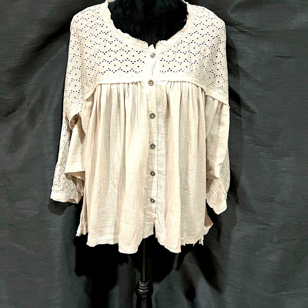 Free People BNWT‎ size Medium slate top